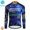 Astana Qazaqstan Cykeltrøje Viter Thermal Fleece 2024